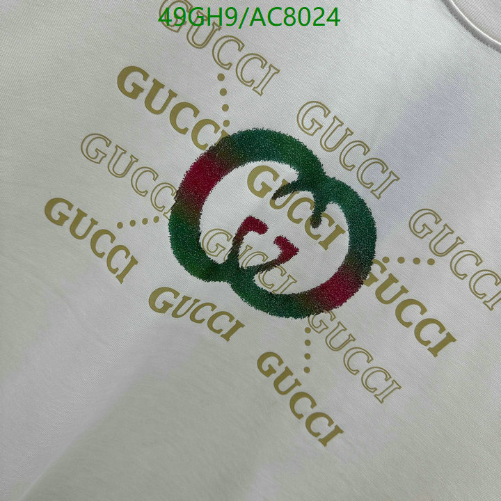 Gucci-Clothing Code: AC8024 $: 49USD