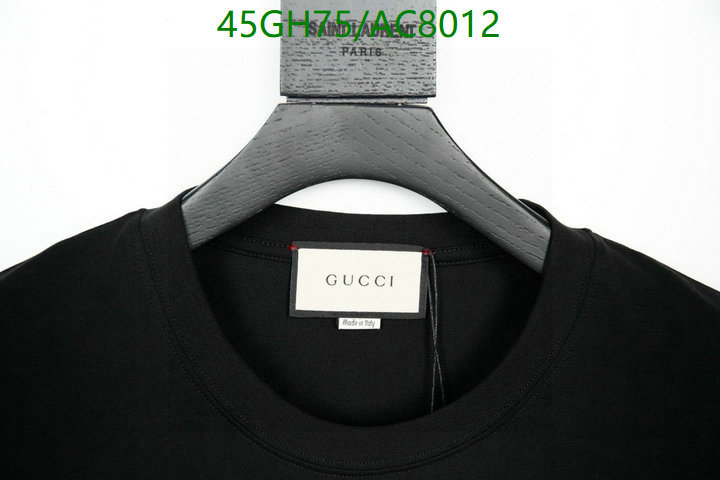 Gucci-Clothing Code: AC8012 $: 45USD