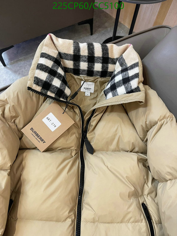 Burberry-Down jacket Women Code: CC5100 $: 225USD