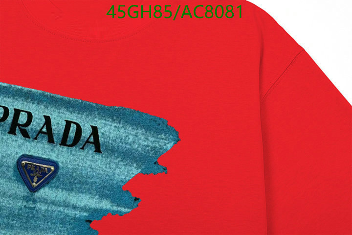 Prada-Clothing Code: AC8081 $: 45USD