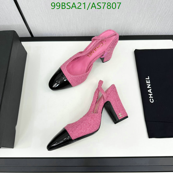 Chanel-Women Shoes Code: AS7807 $: 99USD