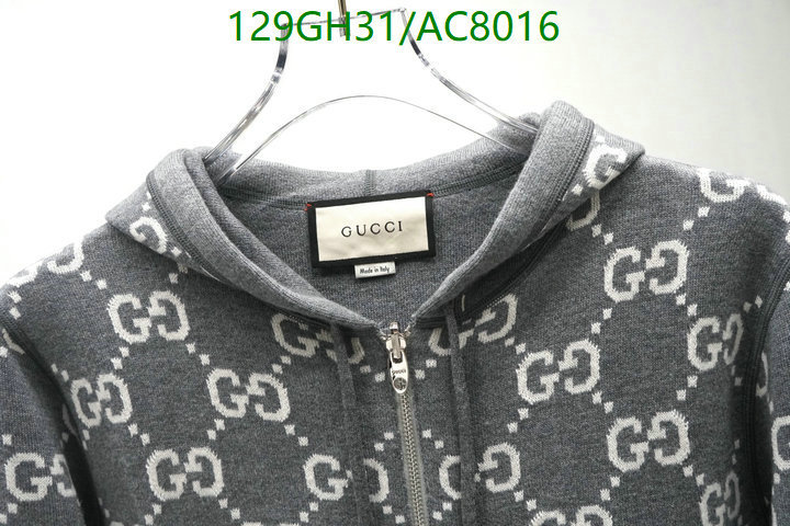 Gucci-Clothing Code: AC8016 $: 129USD