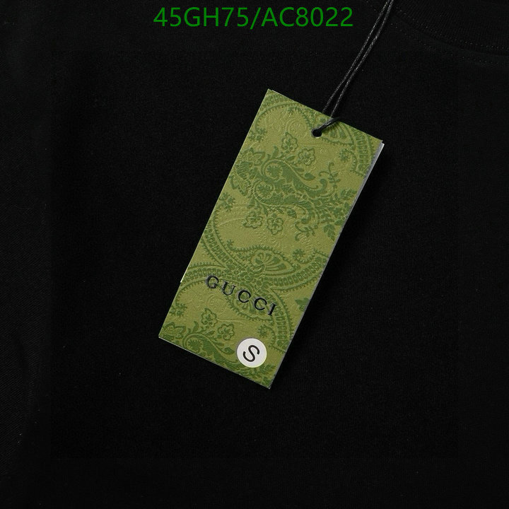 Gucci-Clothing Code: AC8022 $: 45USD