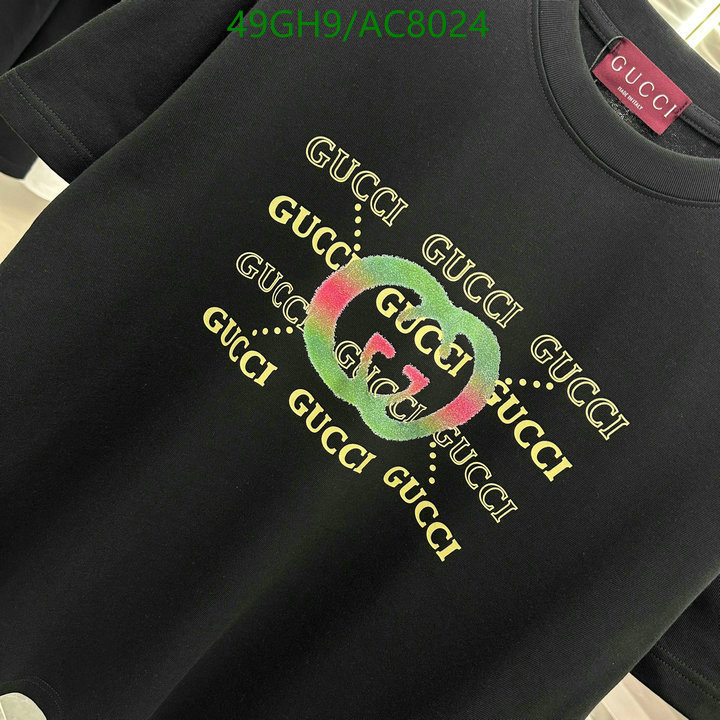 Gucci-Clothing Code: AC8024 $: 49USD