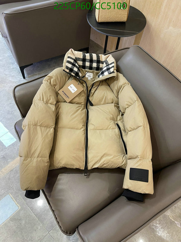 Burberry-Down jacket Women Code: CC5100 $: 225USD