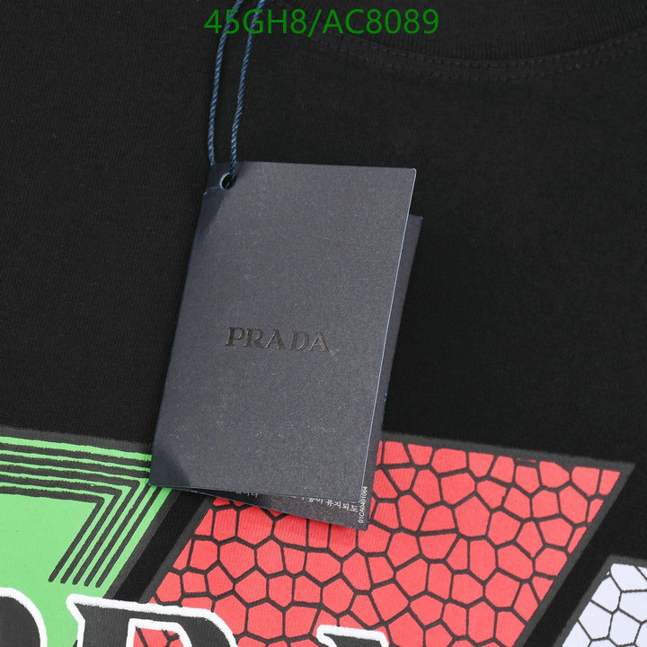 Prada-Clothing Code: AC8089 $: 45USD