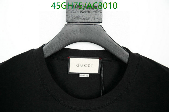 Gucci-Clothing Code: AC8010 $: 45USD