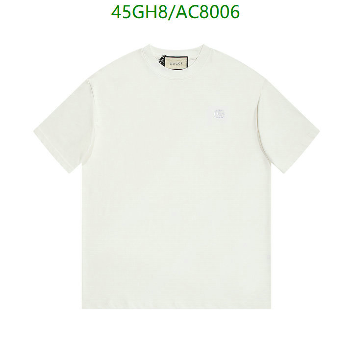 Gucci-Clothing Code: AC8006 $: 45USD