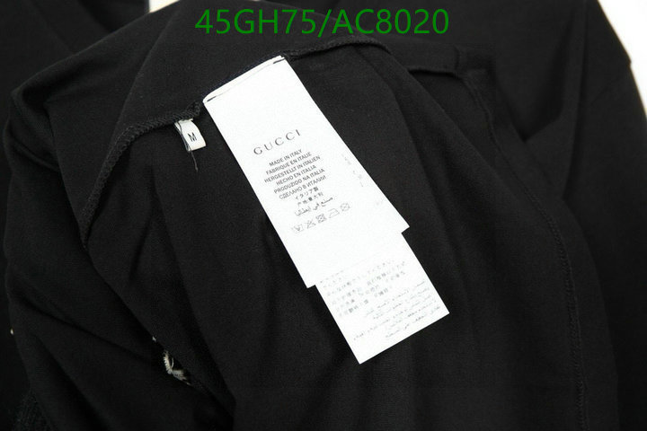 Gucci-Clothing Code: AC8020 $: 45USD