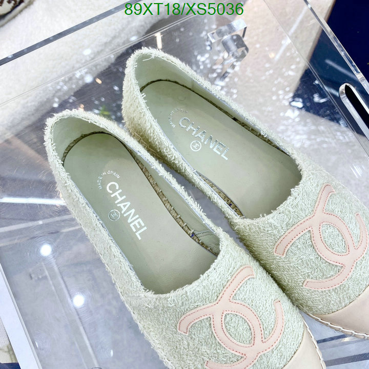 Chanel-Women Shoes Code: XS5036 $: 89USD