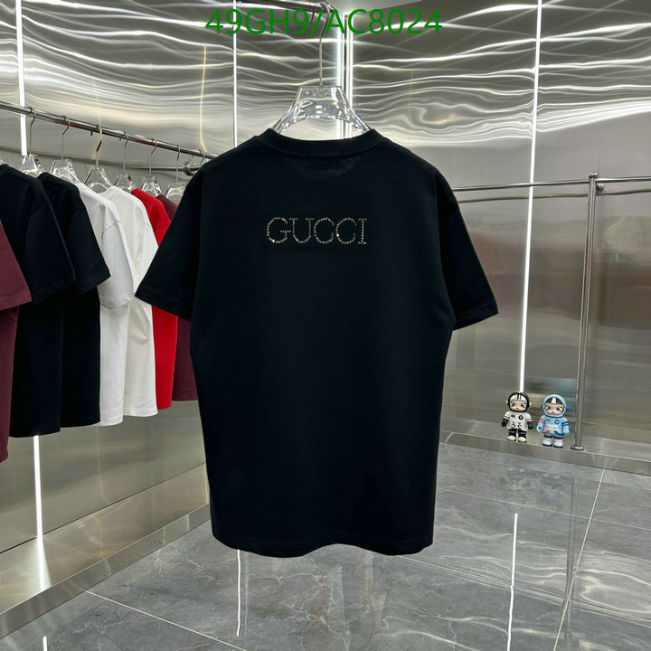 Gucci-Clothing Code: AC8024 $: 49USD