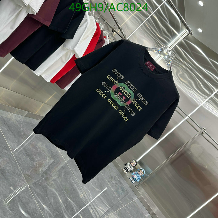 Gucci-Clothing Code: AC8024 $: 49USD