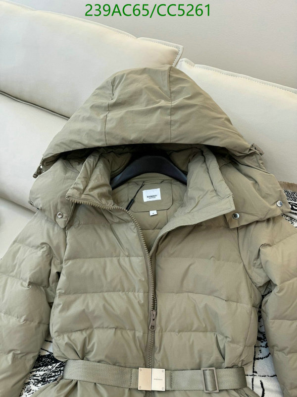 Burberry-Down jacket Women Code: CC5261 $: 239USD