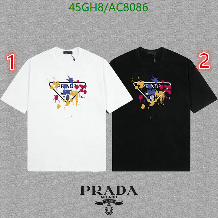 Prada-Clothing Code: AC8086 $: 45USD