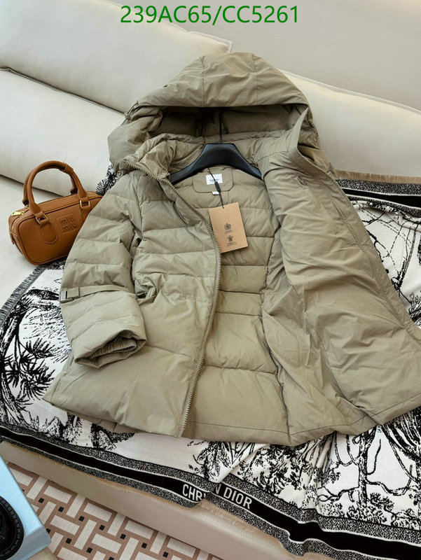 Burberry-Down jacket Women Code: CC5261 $: 239USD