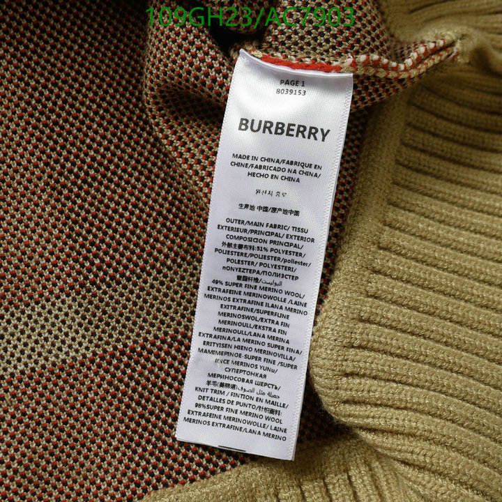 Burberry-Clothing Code: AC7903 $: 109USD