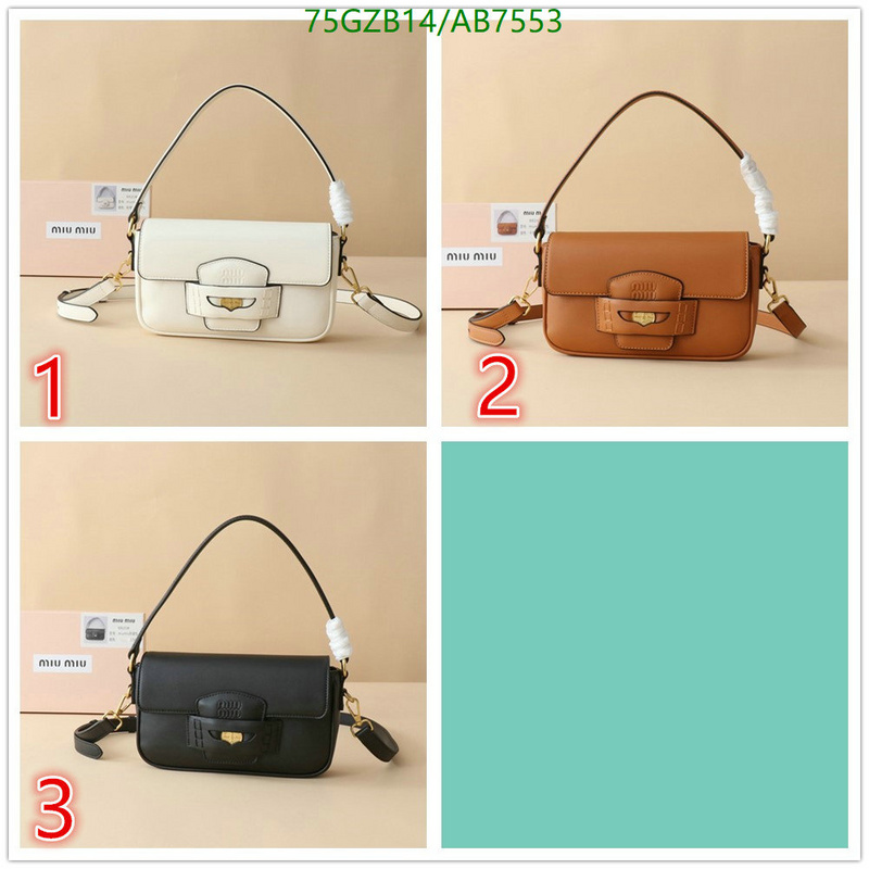 Miu Miu-Bag-4A Quality Code: AB7553 $: 75USD