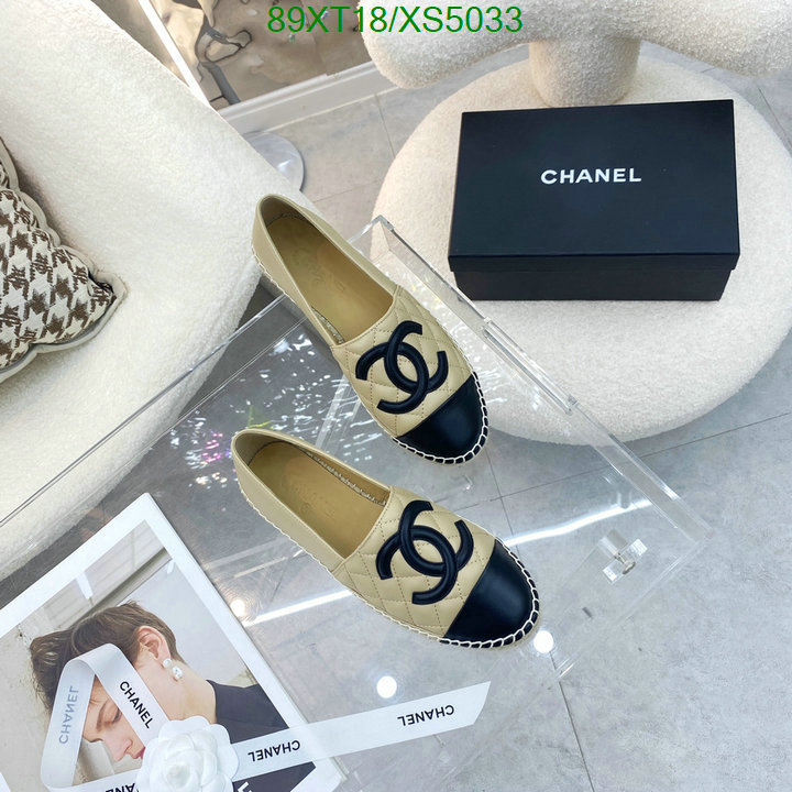 Chanel-Women Shoes Code: XS5033 $: 89USD