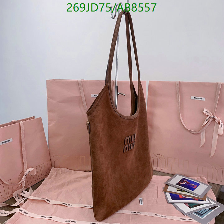 Miu Miu-Bag-Mirror Quality Code: AB8557 $: 269USD