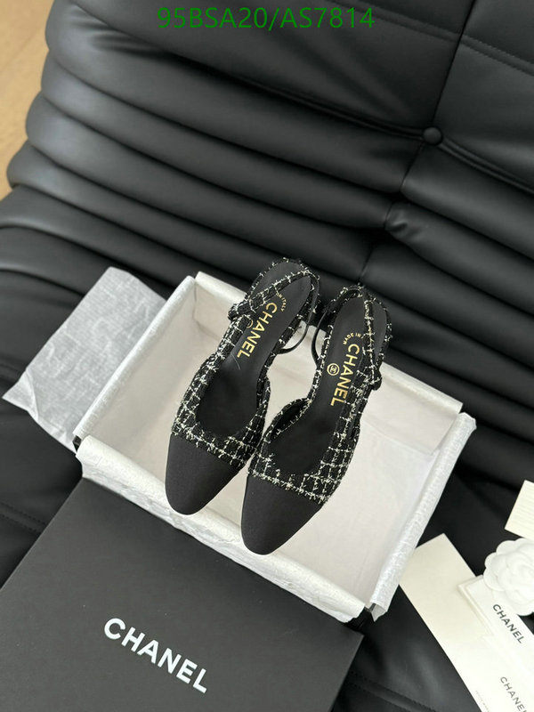 Chanel-Women Shoes Code: AS7814 $: 95USD