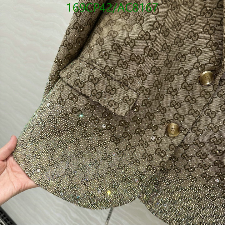 Gucci-Clothing Code: AC8167 $: 169USD