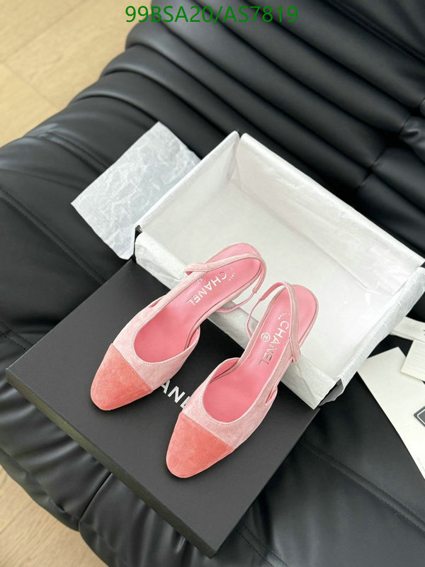 Chanel-Women Shoes Code: AS7819 $: 99USD