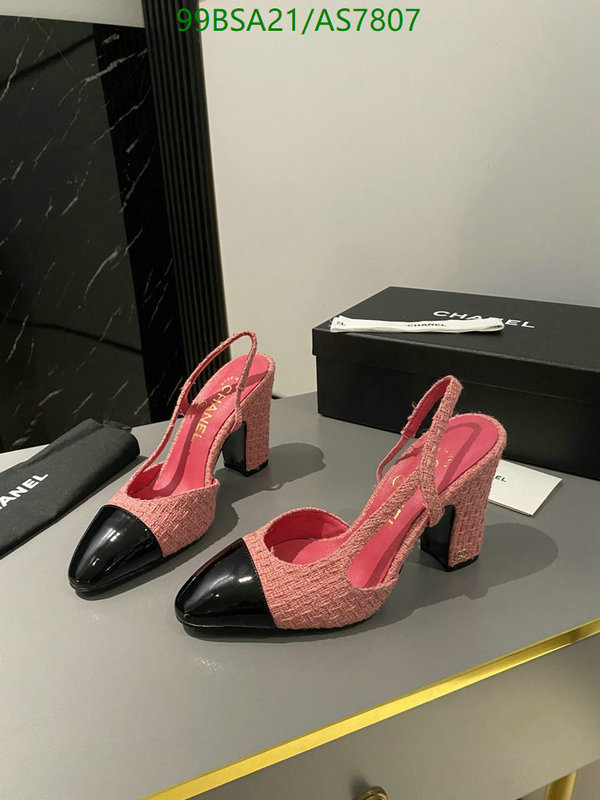 Chanel-Women Shoes Code: AS7807 $: 99USD