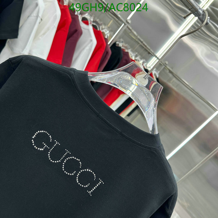 Gucci-Clothing Code: AC8024 $: 49USD
