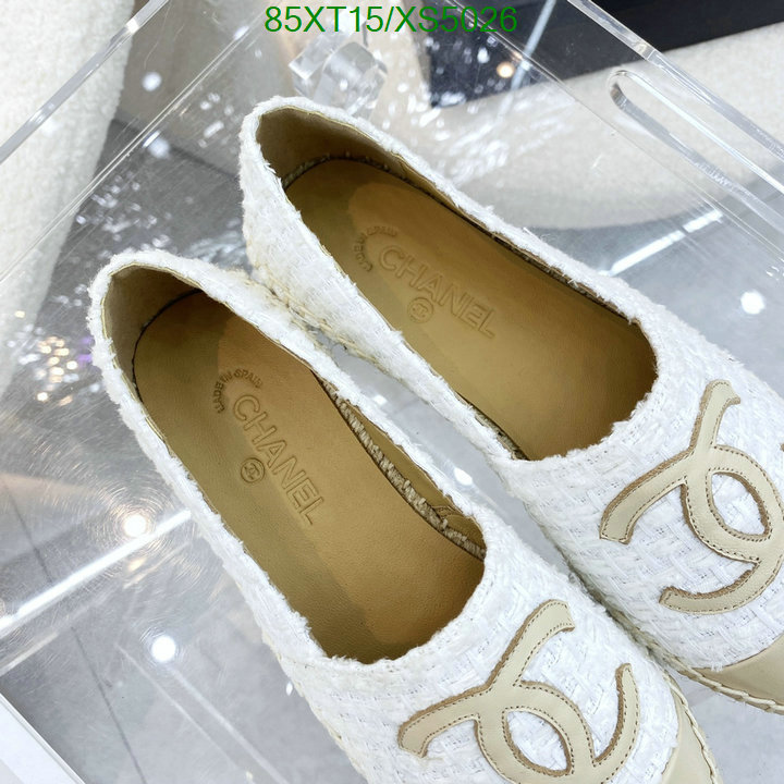 Chanel-Women Shoes Code: XS5026 $: 85USD