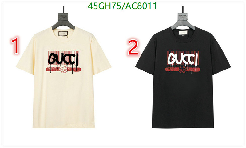 Gucci-Clothing Code: AC8011 $: 45USD