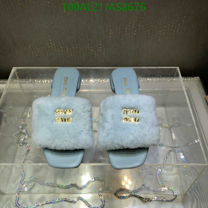 Miu Miu-Women Shoes Code: AS8676 $: 100USD