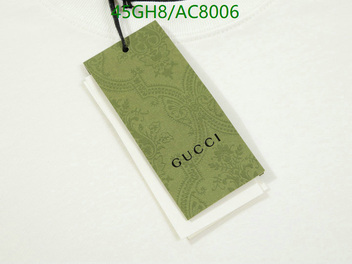 Gucci-Clothing Code: AC8006 $: 45USD