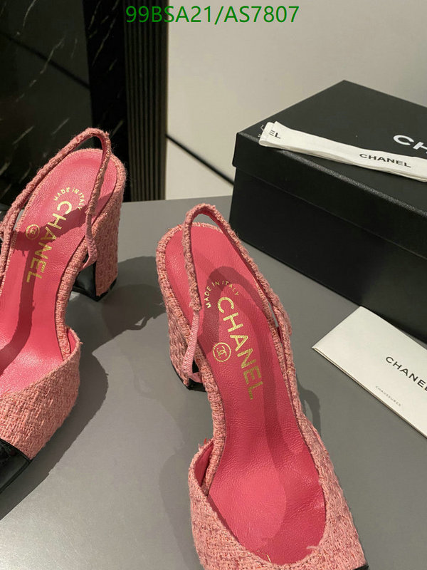 Chanel-Women Shoes Code: AS7807 $: 99USD