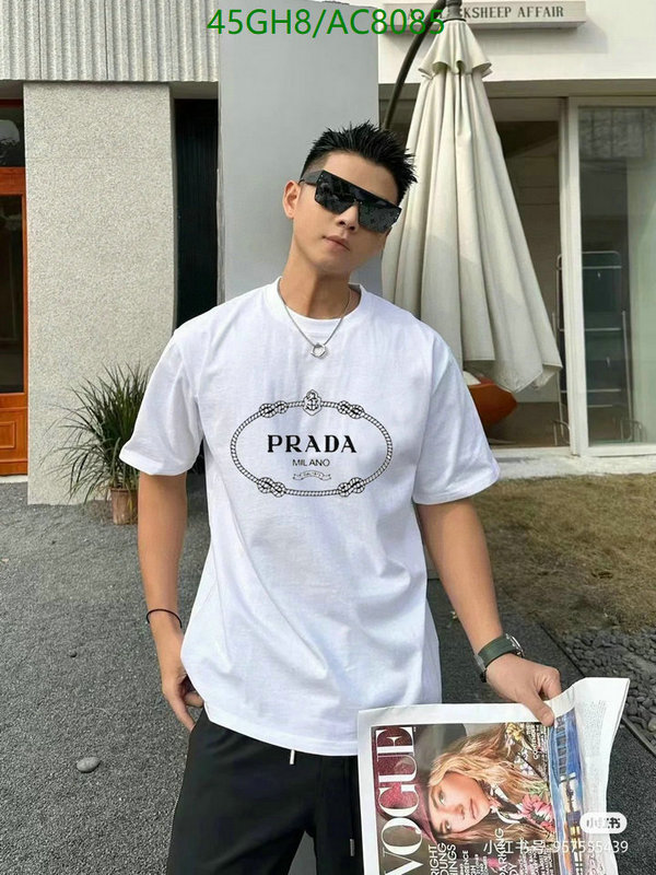 Prada-Clothing Code: AC8085 $: 45USD