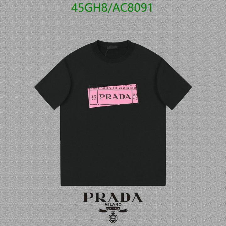 Prada-Clothing Code: AC8091 $: 45USD