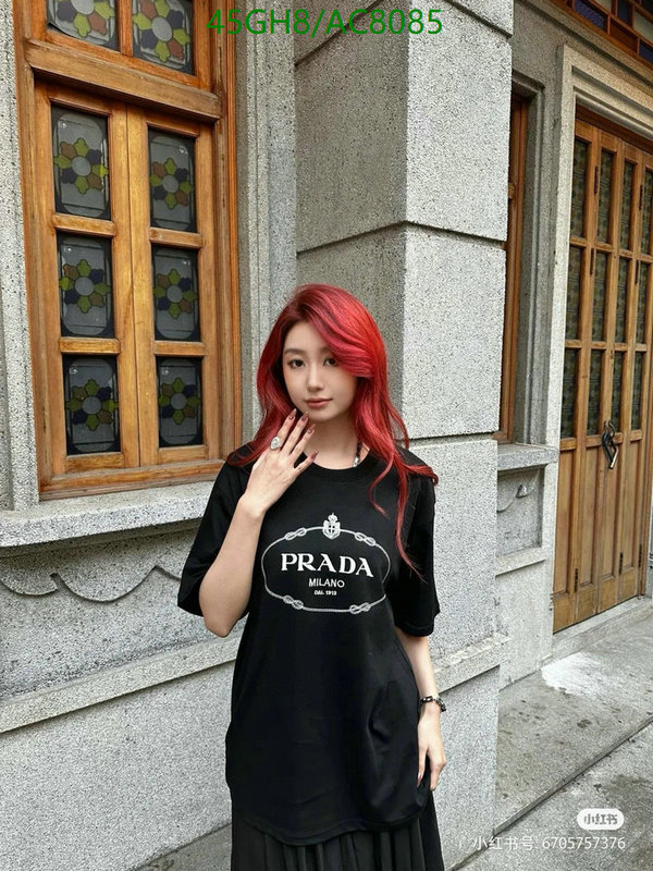 Prada-Clothing Code: AC8085 $: 45USD