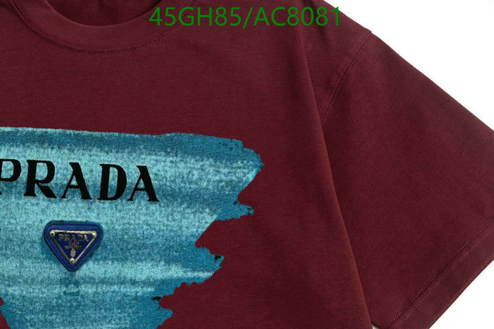 Prada-Clothing Code: AC8081 $: 45USD