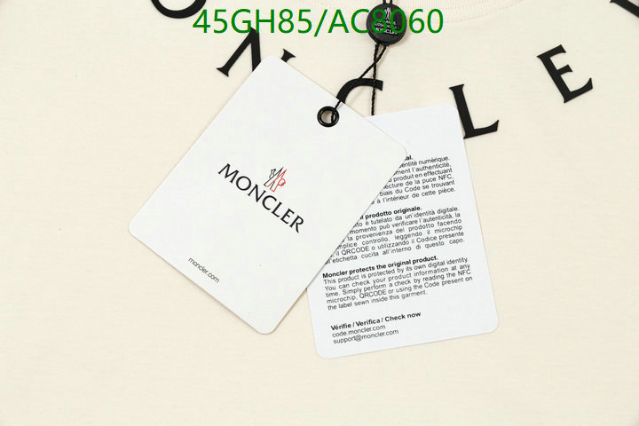 Moncler-Clothing Code: AC8060 $: 45USD