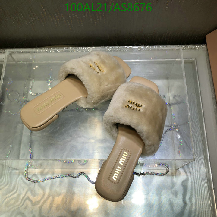 Miu Miu-Women Shoes Code: AS8676 $: 100USD