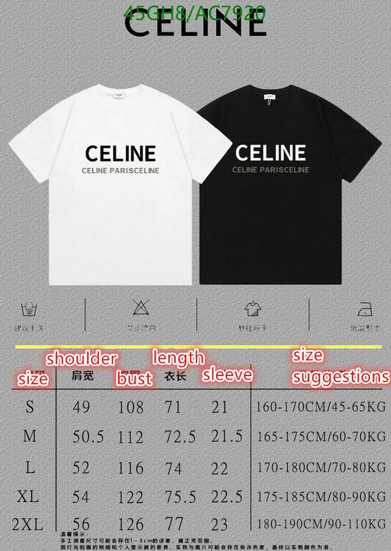 Celine-Clothing Code: AC7920 $: 45USD