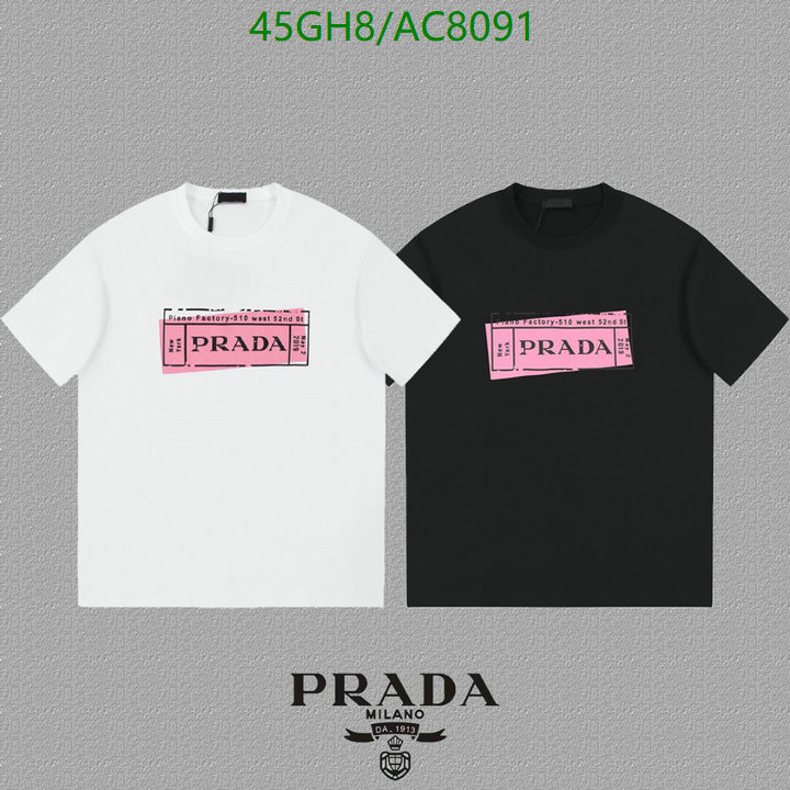 Prada-Clothing Code: AC8091 $: 45USD