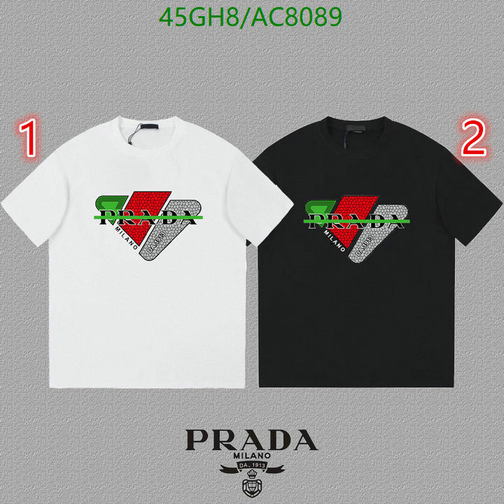 Prada-Clothing Code: AC8089 $: 45USD