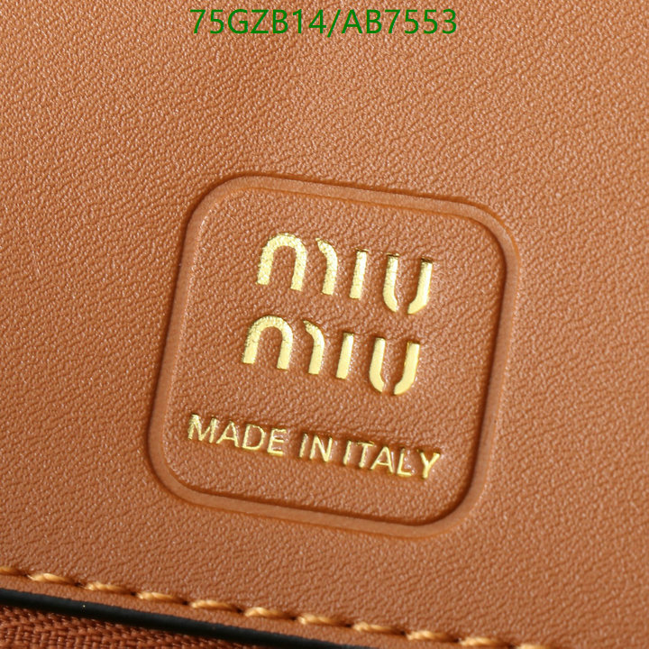 Miu Miu-Bag-4A Quality Code: AB7553 $: 75USD