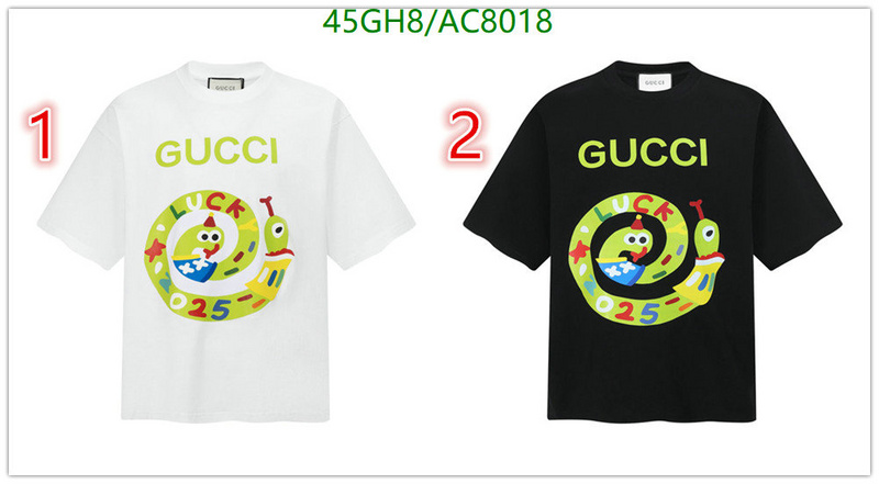 Gucci-Clothing Code: AC8018 $: 45USD