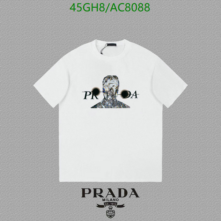 Prada-Clothing Code: AC8088 $: 45USD