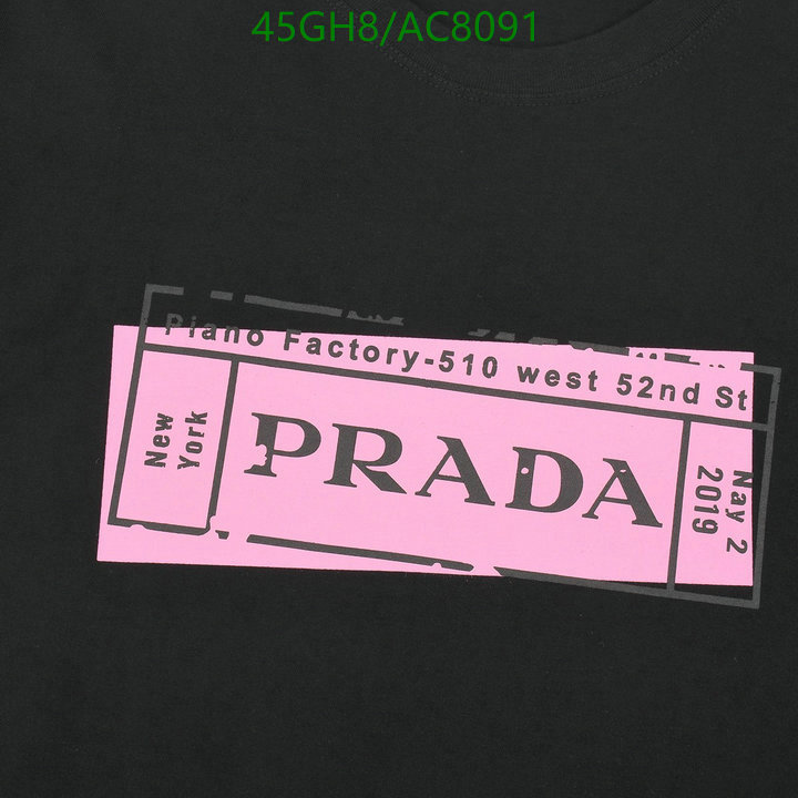 Prada-Clothing Code: AC8091 $: 45USD