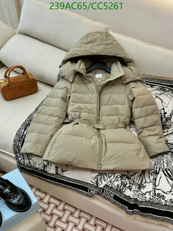 Burberry-Down jacket Women Code: CC5261 $: 239USD