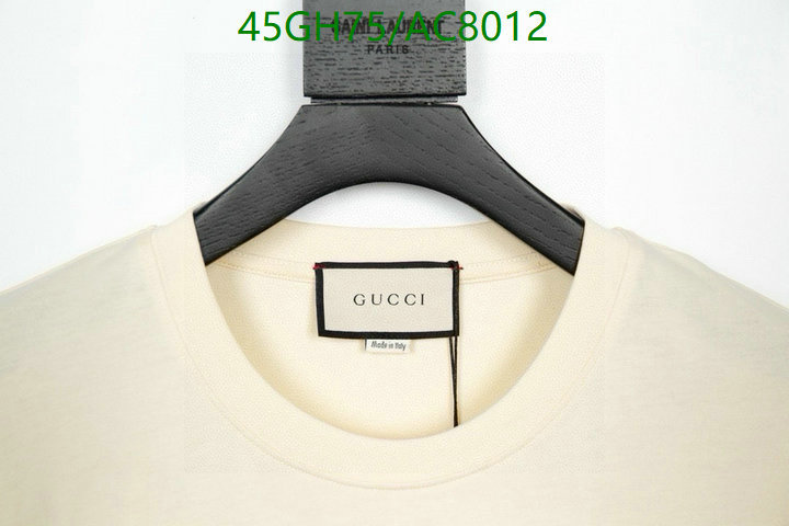 Gucci-Clothing Code: AC8012 $: 45USD