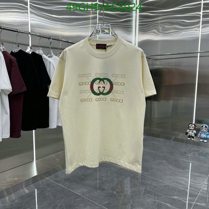 Gucci-Clothing Code: AC8024 $: 49USD