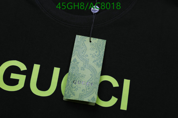 Gucci-Clothing Code: AC8018 $: 45USD